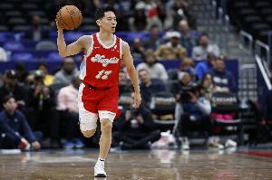 半岛体育-表现不佳！河村勇辉G联赛首发27分钟 5中1&amp;罚球3中1得3分1助2失误