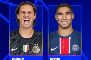 半岛体育下载-欧冠本周最佳球员候选：索默、阿什拉夫